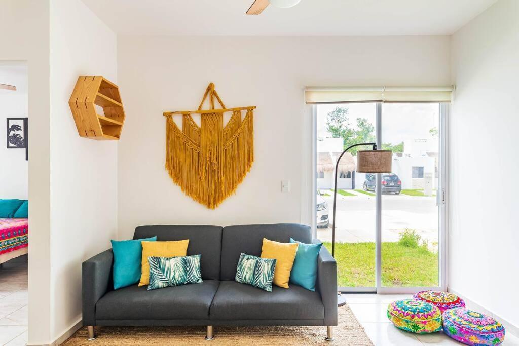 Lovely Cozy Apt W/Pool 2 Bedrooms. Great Location! プエルト・モレロス エクステリア 写真