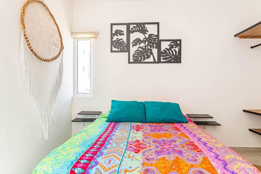 Lovely Cozy Apt W/Pool 2 Bedrooms. Great Location! プエルト・モレロス エクステリア 写真