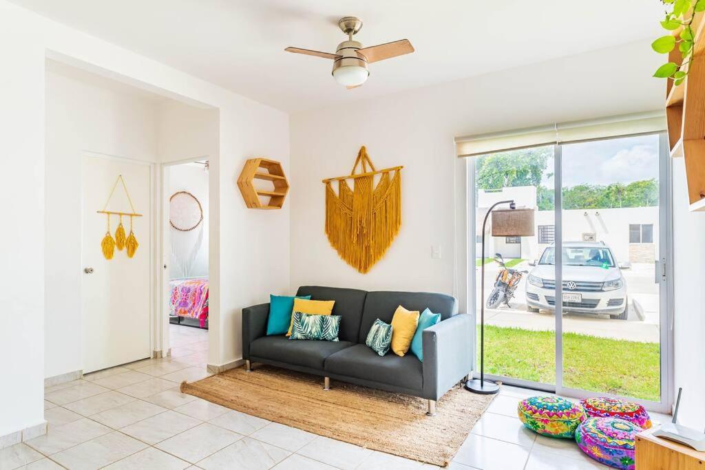 Lovely Cozy Apt W/Pool 2 Bedrooms. Great Location! プエルト・モレロス エクステリア 写真